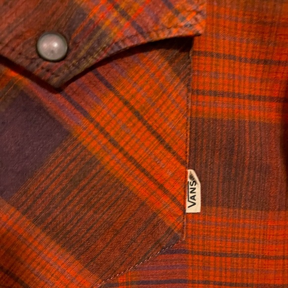 VANS Mens Large L Button-up shirt size XL - Picture 9 of 9